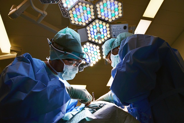 doctor performing surgery