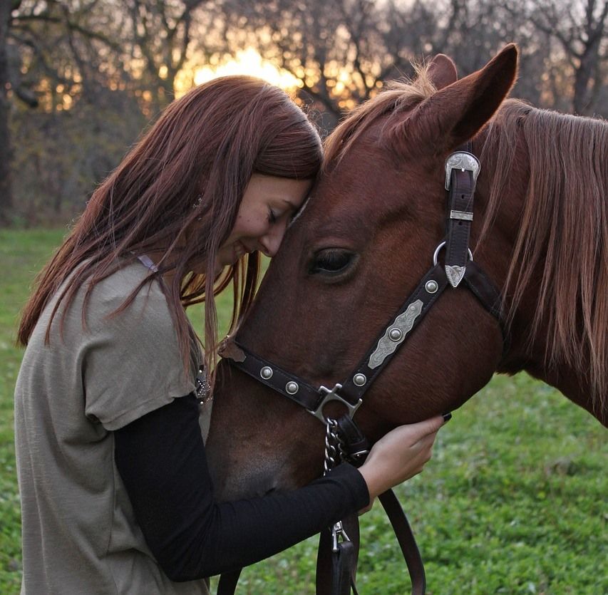 girl with horse