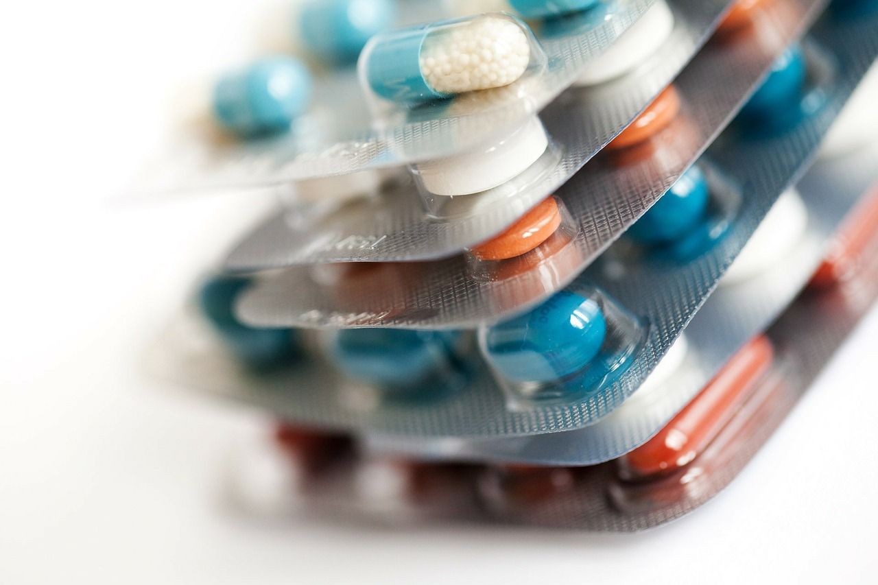drug packages in a pile